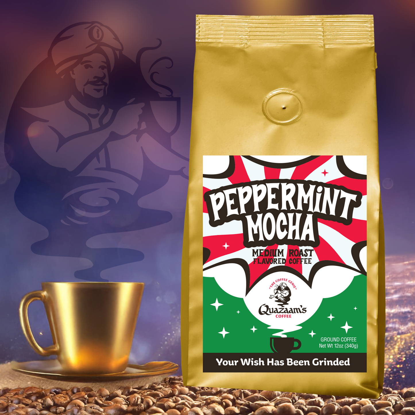 LIMITED TIME ONLY - Peppermint Mocha Coffee | Medium Roast